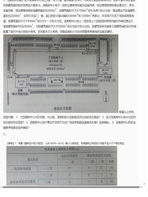 【案例分析】2025年04月05日一级消防工程师案例分析案例分析题36