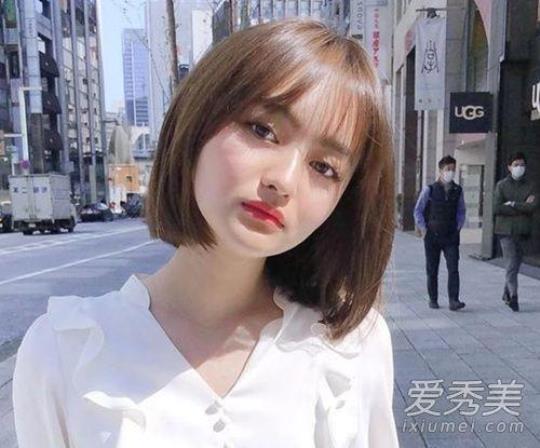 适合脸大女生的短发发型  脸大又圆女生适合的短发发型