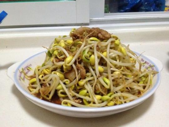 豆芽菜的做法  清炒豆芽菜的做法