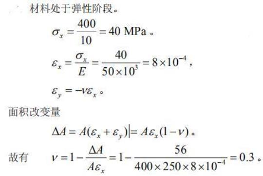 弹性模量e等于多少  弹性模量越大说明什么
