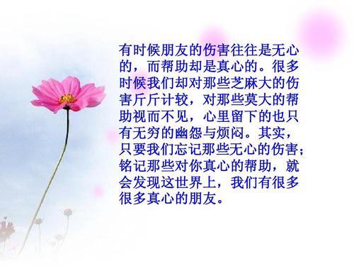 关于珍惜友情的唯美句子霸气大全 关于珍惜友情的诗句