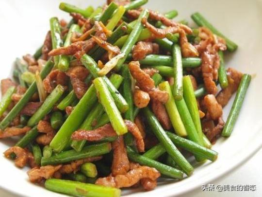 蒜苔都能和什么一起炒
