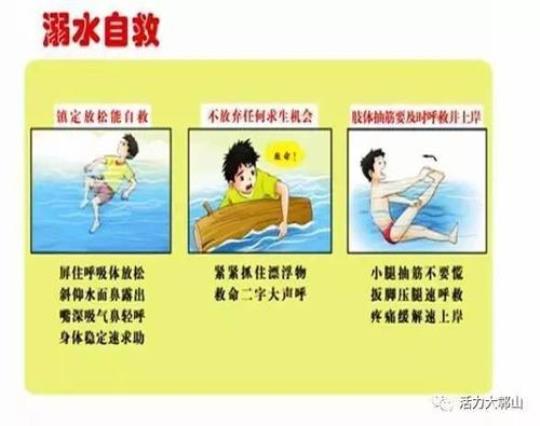 溺水自救方法视频 溺水自救方法5条简短