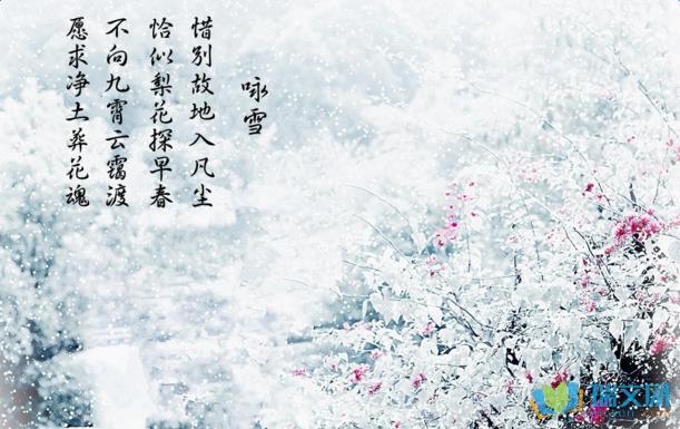 关于雪的诗句与意思合集(精选) 赠友人诗句的意思