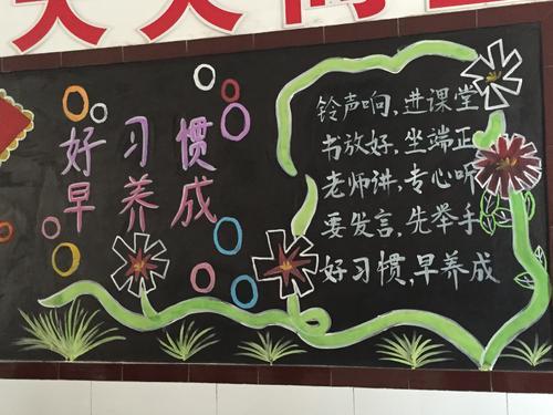 出好黑板报 黑板报设计图案大全简单又漂亮