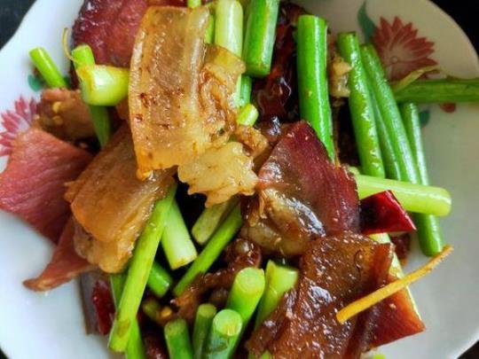 腊肉的炒法