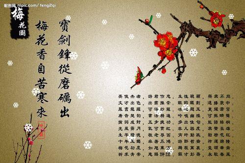 关于形容现在梅花开的诗句合集(优选) 关于形容现在人不好的形容词