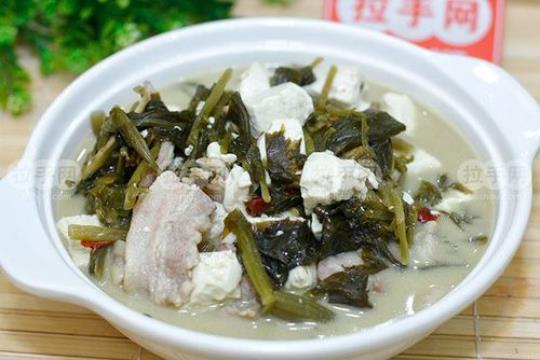 雪里红炖豆腐 雪里红豆腐包子馅的做法