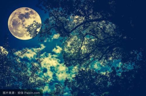 关于深秋月亮圆心情的句子大全 关于深秋月亮的诗句