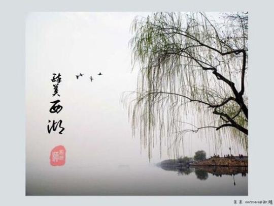 关于形容西湖水美的诗句合集(通用) 春天的湖水怎么形容