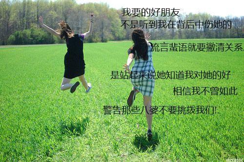 关于友情闺蜜唯美句子大全 关于友情闺蜜的手帐标题!