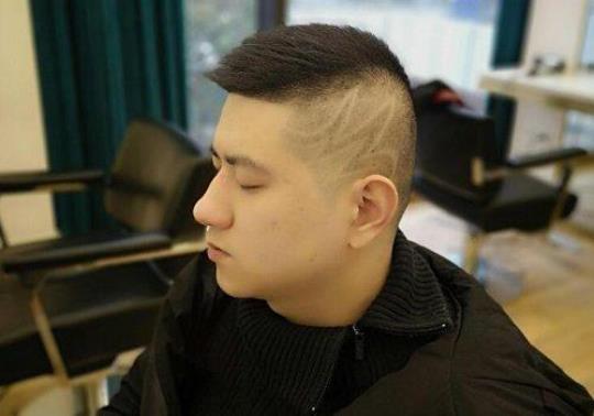 胖人适合的发型男短发 