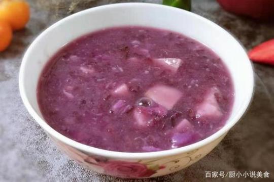 紫薯熬粥中毒