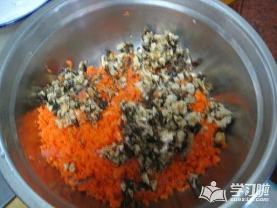 胡萝卜水饺怎么调馅