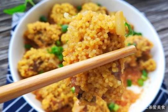 小米蒸排骨的正宗做法