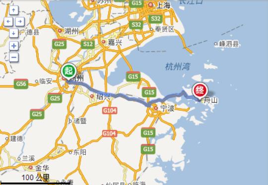 求杭州到舟山的攻略