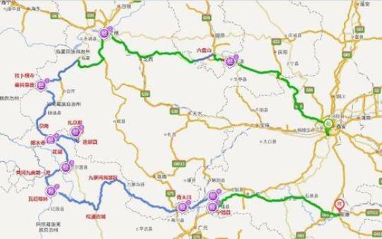 广元到兰州自驾游路线推荐（详细行车路线和旅游景点介绍）