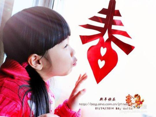 剪窗花的唯美句子