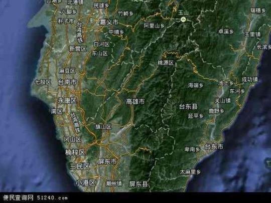 台湾卫星地图查询方法和步骤