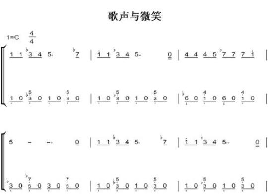 关于歌声与微笑优美句子大全 歌曲微笑与歌声