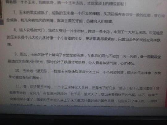关于描写玉米棒的优美句子大全 对玉米杆和玉米棒的描写